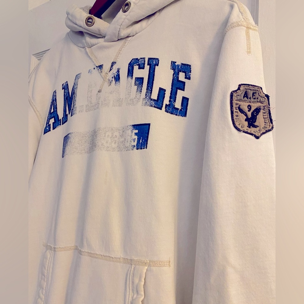 AMERICAN EAGLE Distressed Men’s Hoodie